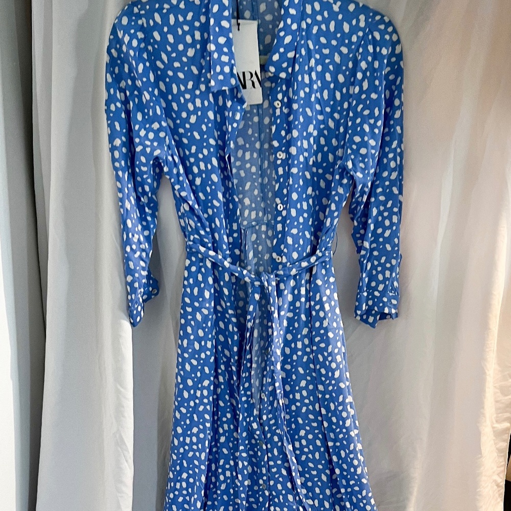 Brand new Zara shirt dress